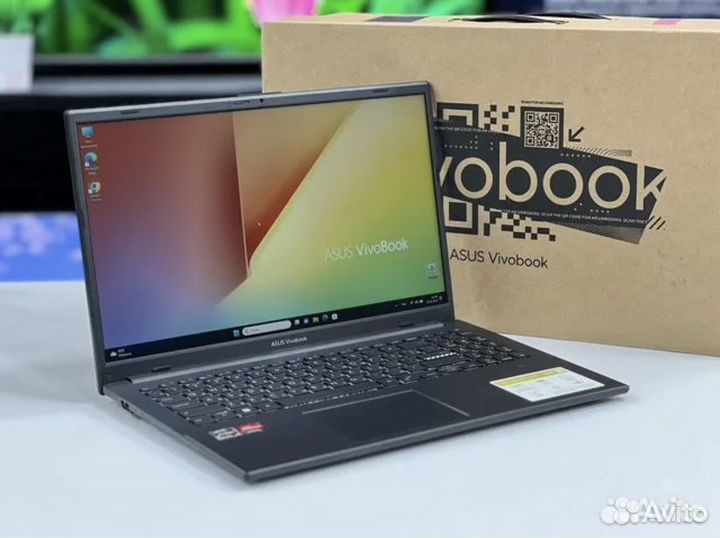 Новый Asus VivoBook IPS Ryzen 5 7th 16G DDR5 SSD
