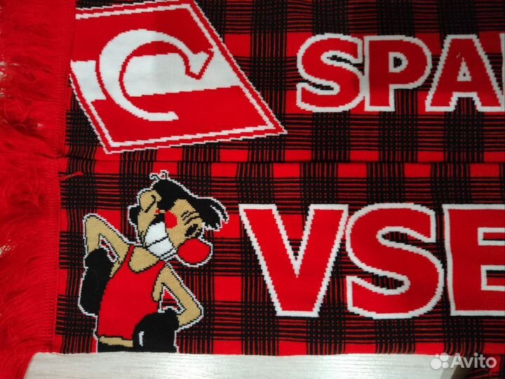 Шарф Спартак Москва Ultras Hooligans