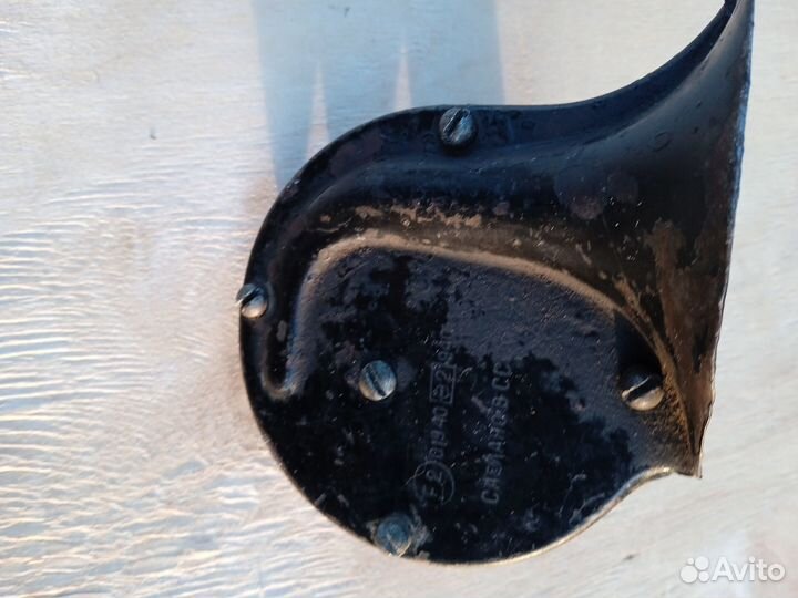 Звуковой сигнал улитка тон низкий