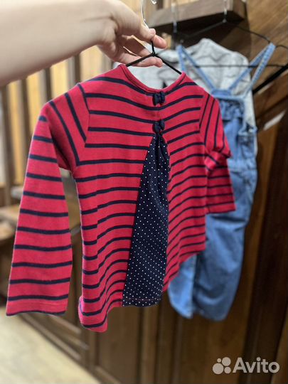 Комбинезон H&M лонгслив Zara 4-7 лет