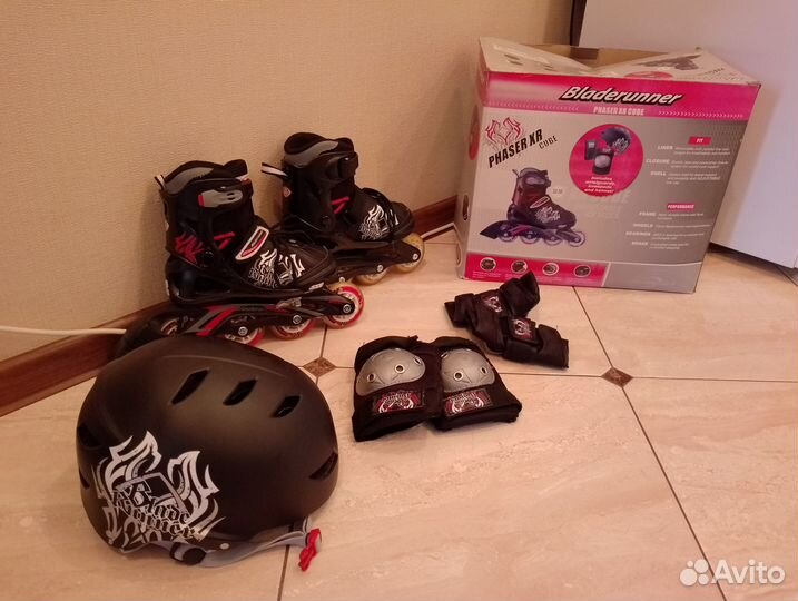 Коньки роликовые раздвижные