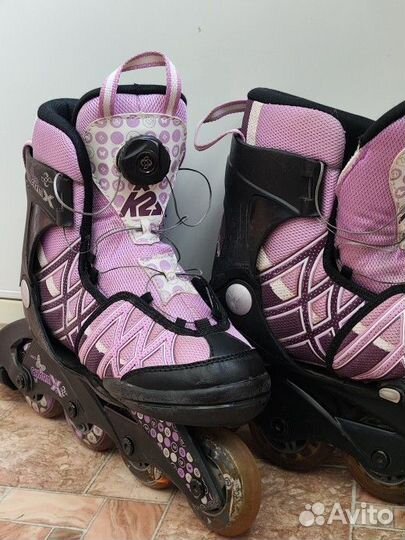 Ролики K2 Charm X boa детские