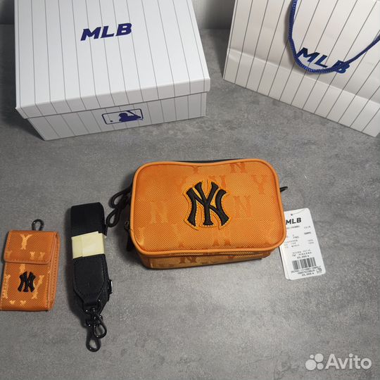 Сумка мессенджер MLB NY Оригинал