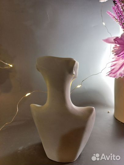 Силиконовая форма молд для гипса бетона Девушка