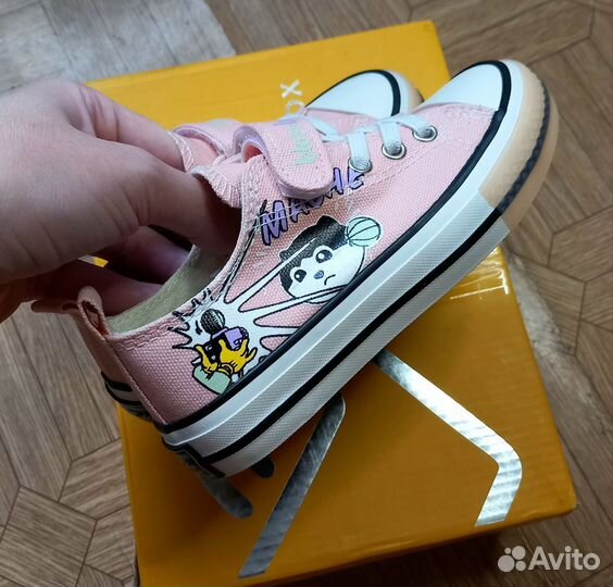 Кеды Новые для девочки Blessbox 27 размер