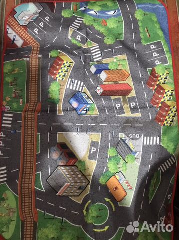 Игровой коврик 70 см на 100 см