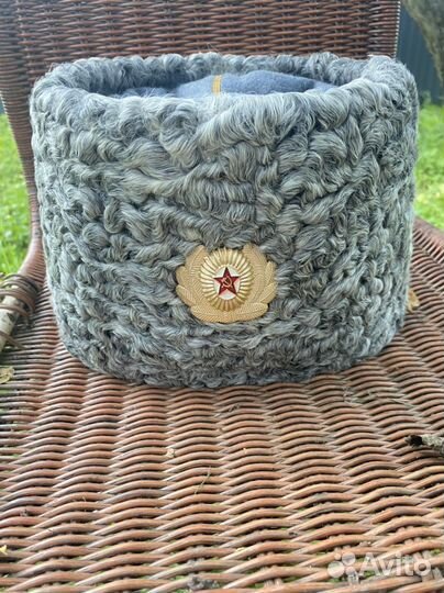 Папаха из каракуля военная