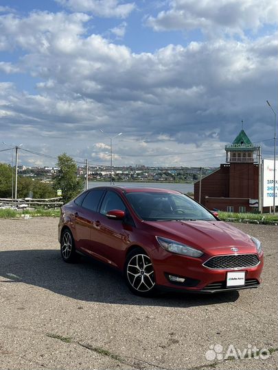 Ford Focus 2.0 AMT, 2018, битый, 156 000 км