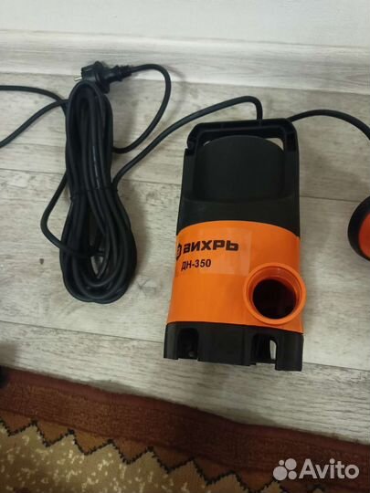 Дренажный насос вихрь