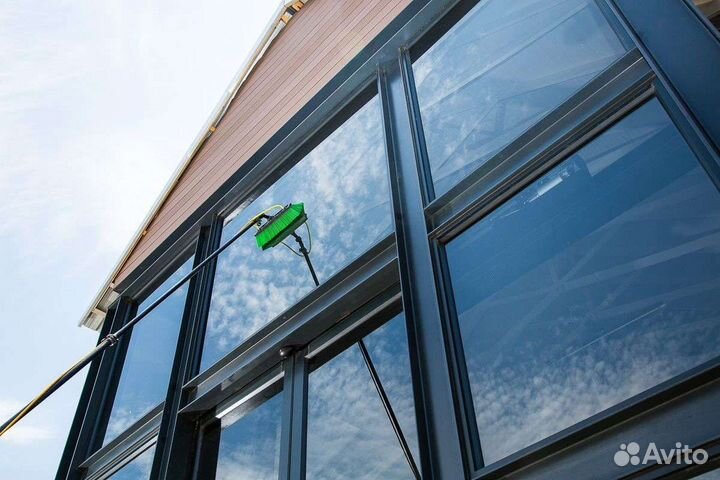 Мойка окон и фасадов