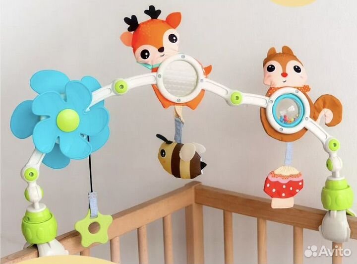 Развивающая дуга с игрушками в упаковке