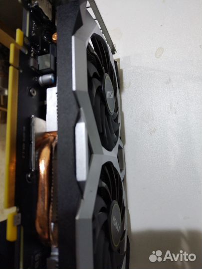 Видеокарта gtx 1660 6gb MSI