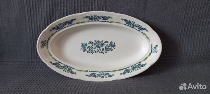 Блюда Сирень Дулево зик Чайка гдр СССР 7шт