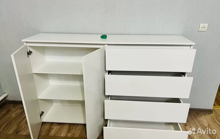 Комод большой Турин белый