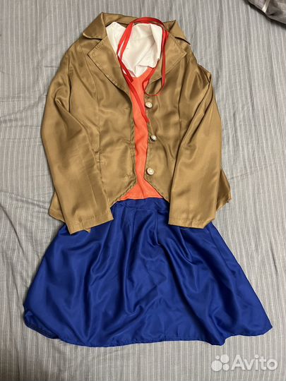 Косплей сайори доки доки литературный клуб