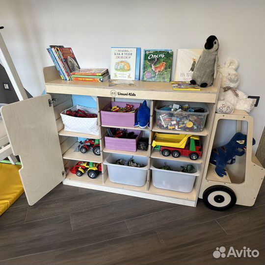 Стеллаж машинка (большая) дверь грифель