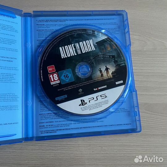 Диск для Ps5 - Alone in the dark