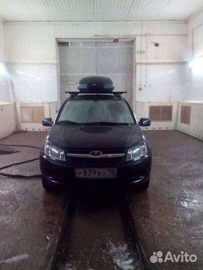 Автобоксы на крышу Ветлан 350 л на Nissan Pulsar