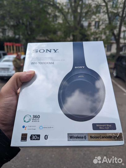 Sony WH-1000XM4 Blue Новые/Глобал/USA