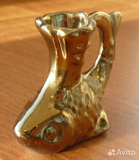 Настольный подсвечник фарфор под тонкую свечку