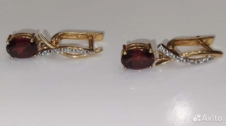 Серьги золотые
