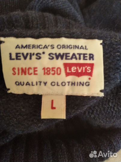 Свитер шерсть Levi's