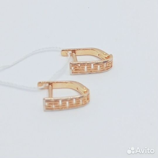 Серьги Золото