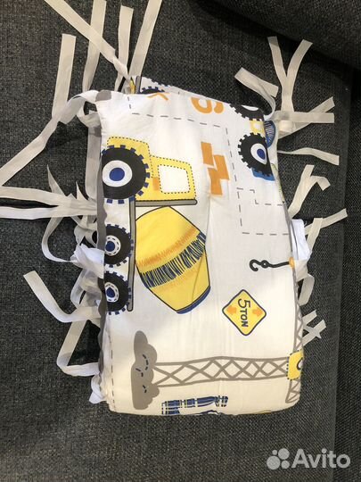 Бортики в кроватку для новорожденных Lemony kids