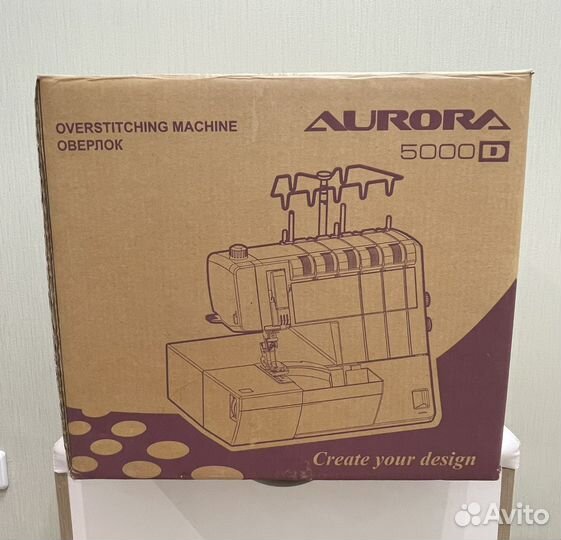 Оверлок Aurora 5000d