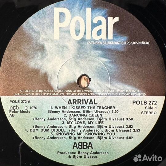 Abba – Arrival (Дания 1976г.)