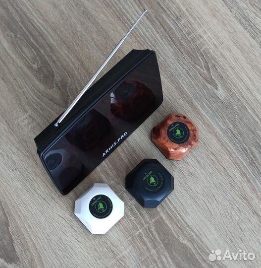 Кнопки вызова официанта модель Бургер и табло