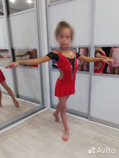 Платье для фигурного катания 122-128
