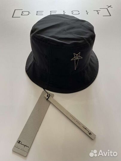 Панама rick owens x champion оригинал