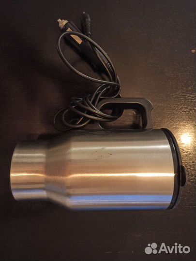 Термокружка в прикуриватель новая