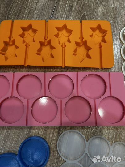 Силиконовые формочки для леденцов