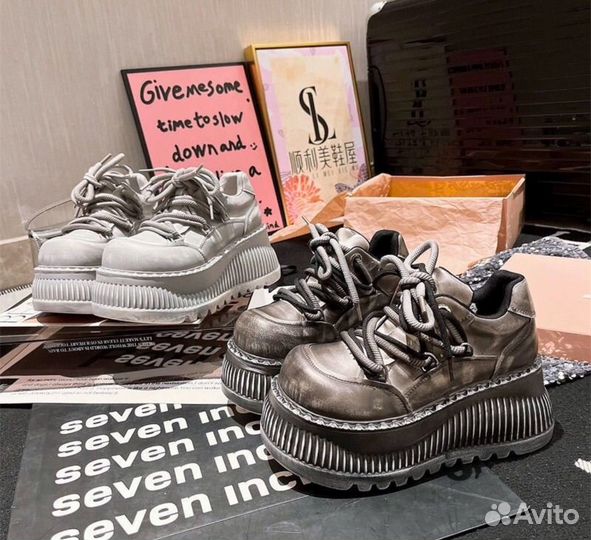 Ботинки demonia type женские