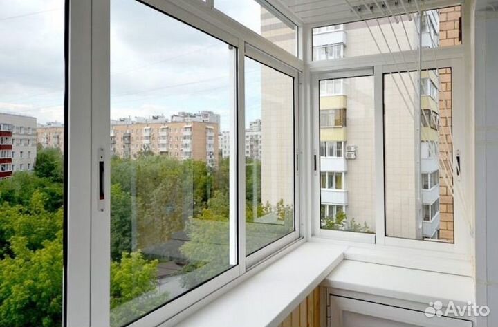 Остекление пвх с расширением