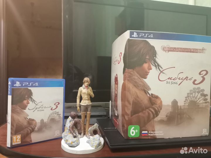 Сибирь 3 коллекционное издание PS4