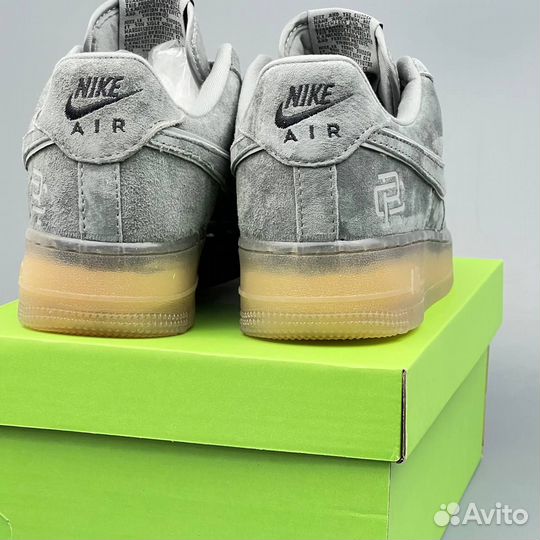 Серые Nike Air Force 1