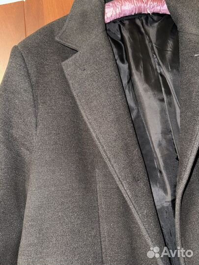 Пальто мужское демисезонное с доп подкладлм