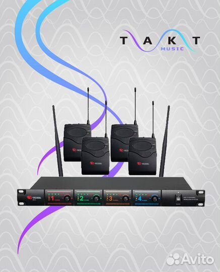 Volta US-4H Беспроводная микрофонная система