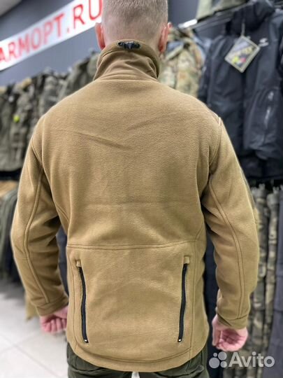 Куртка-толстовка флисовая 726 Песок