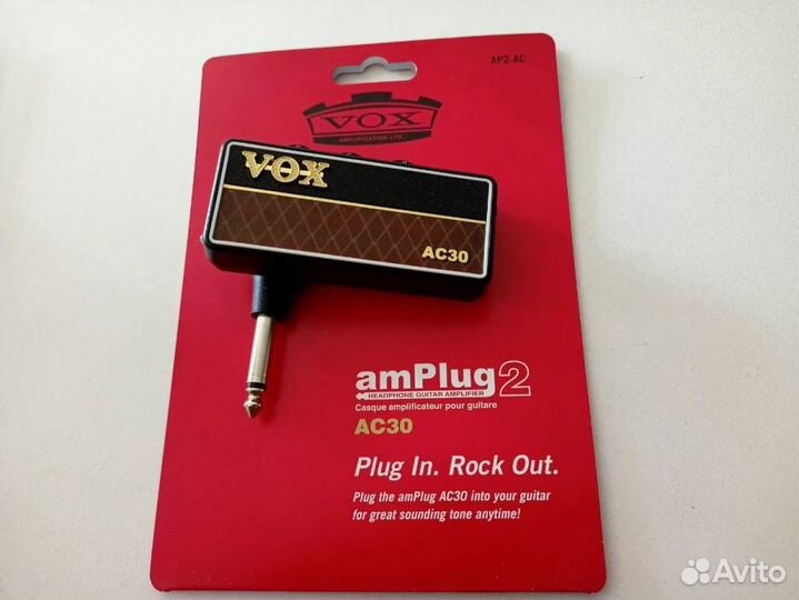Vox Amplug Ac30 В Отличном Состоянии