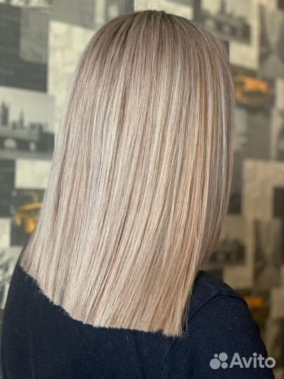 Парикмахер мелирование окрашивание волос