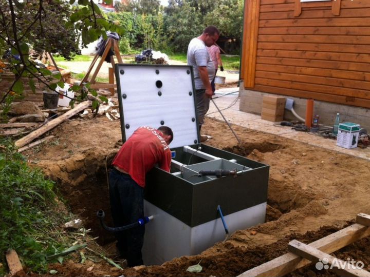 Септик эко Аквабокс выгребной