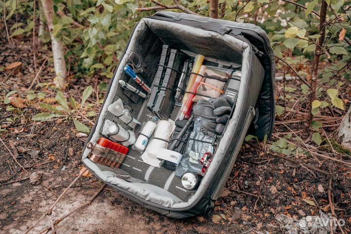 Blackfolium 8-Lock EDC Utility - 4 Organizer Panel