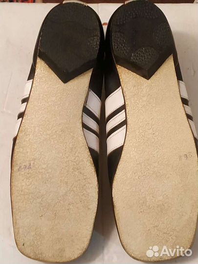 Ботинки лыжные кожаные новые