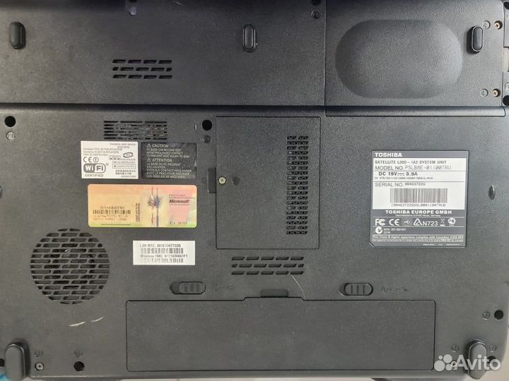 Запчасти ноутбука toshiba Satellite L3L300-1A2