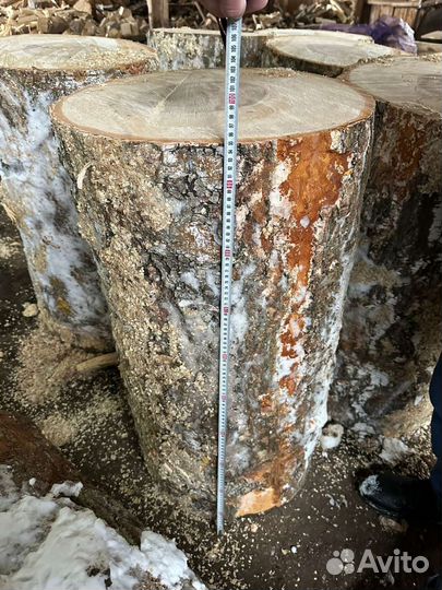 Колода березовая 95см на 55см для рубки мяса