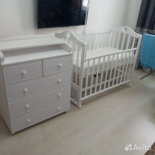 Комод 80/5 мдф Белый. Новый в упаковке